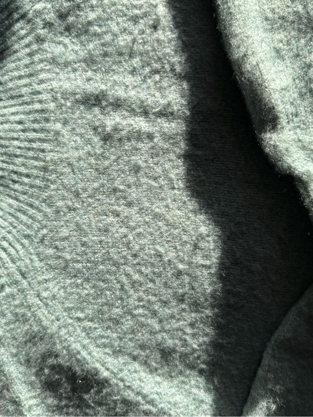 J. CREW Seafoam Green Merino Blend roll neck sweater - Picture 2 of 4